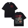 Eddie Munson The Demogorgon T-shirt Cannibal Flower Graphic T Shirts Men Women Summer Fashion Harajuku Short Sleeves T-shirts