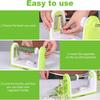 Vegetable Spiralizer Vegetable Cutter Spaghetti 5 In 1 Manual Spiral Slicer Julienne Spaghetti Zucchini Tool Zucchini Spaghetti Tool for Vegetables