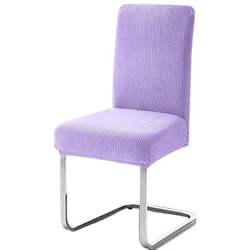 Thickened Autumn Jacquard Chair Covers Backrest Covers Stretch Spandex Dining Room Seat Cover Protector for Home Kitchen Hotel