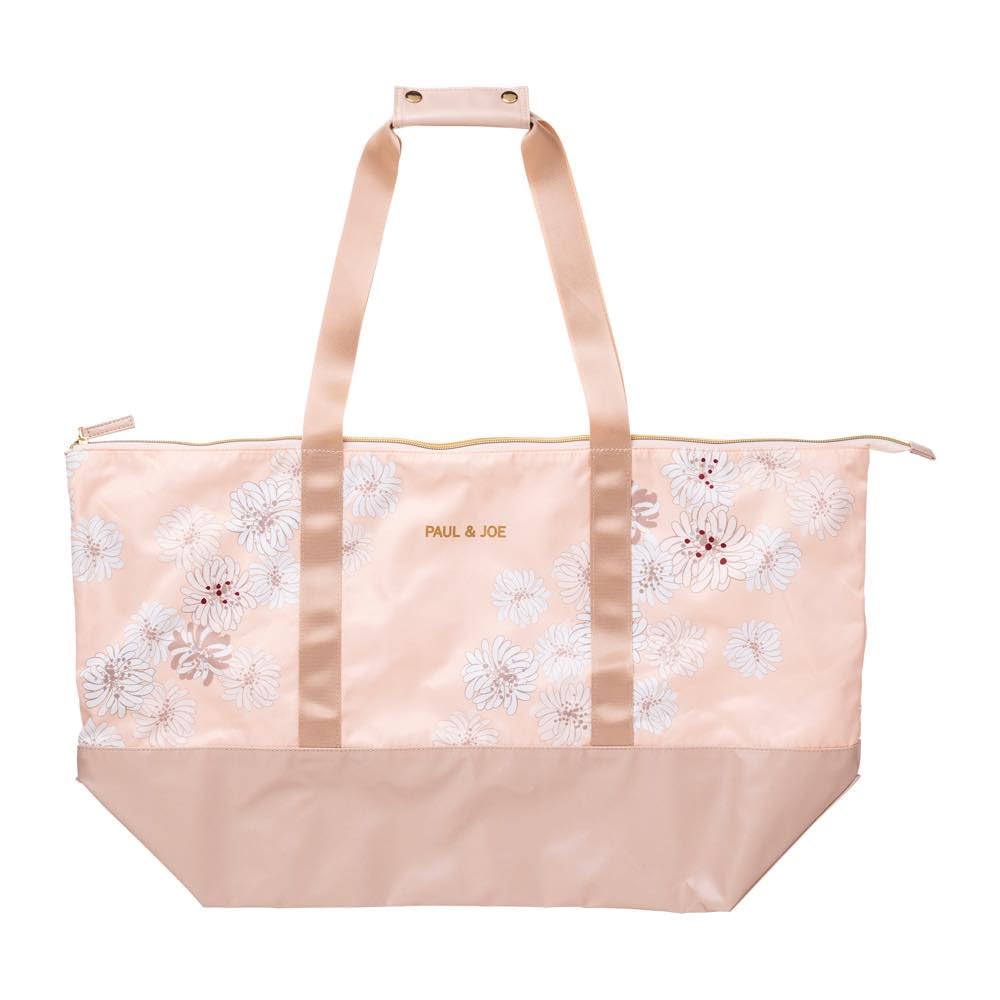 Paul & Joe Break Time Marks Picnic Tote Bag in Chrysanthemum Nude Pink (PAJB-TB06-PK)