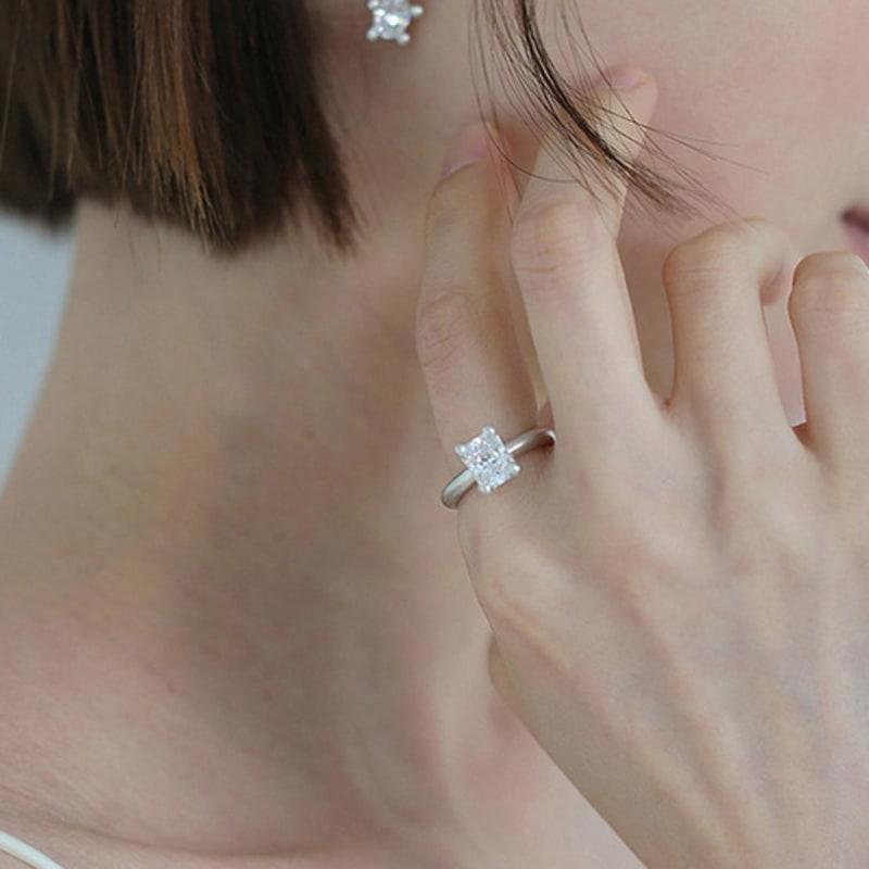 eveningbell [silver925] Pebble ring (silver)