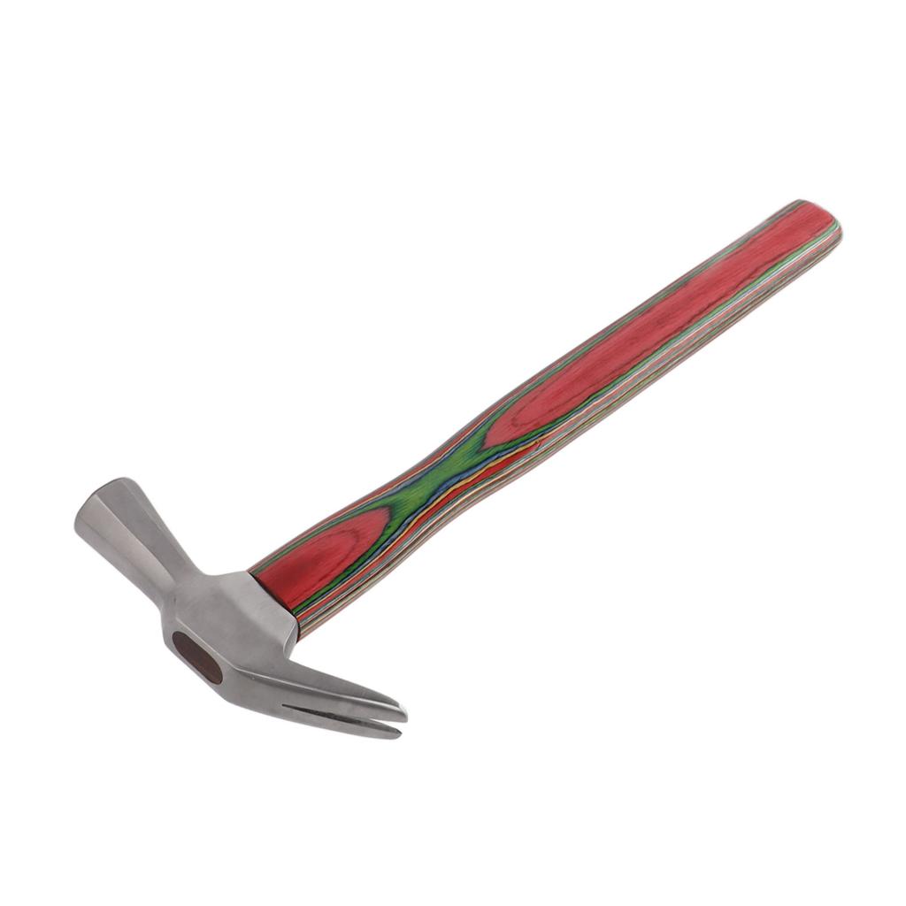 Farrier Hammer Horseshoe Hammer Steel Wooden Handle Horse Shoe Nail Hammer Tool for Hoof Care