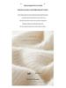 2025 Autumn/Winter Women's High-Waisted Cashmere Thick Knit Skirt with Elastic Waist
