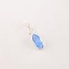 Natural Tanzanite Gemstone 925 Sterling Silver Jewelry Stylish Pendant For Gift PP-59-4