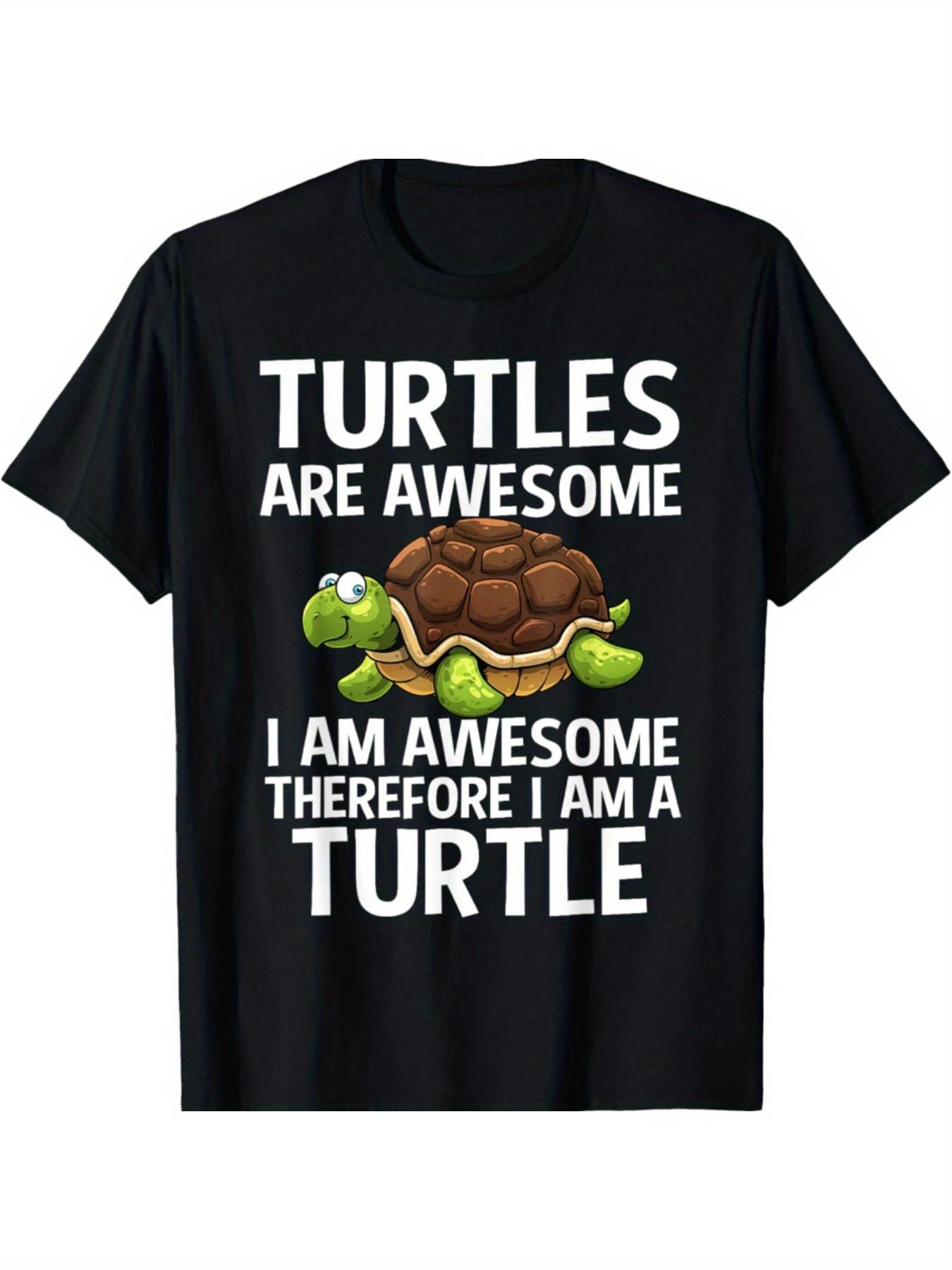 Top Pick Local Awesome Turtles Graphic Tee for Men  Women S