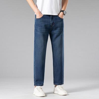 Jeans Men's Summer Thin Casual Loose Straight-leg Tennis Men's Pants