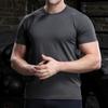 Men's Summer Loose Breathable Short Sleeve Outdoor Cycling Quick Dry Top Running Tracksuits Fitness T-shirts Muscle Tights