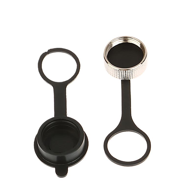 1 para Gx16 Złącze Wtyk Pokrywa Wodoodporna Pyłoszczelna Gumowa Metalowa Nakładka Okrągłe Złącze Ochronne Tuleje Gniazda