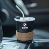 -304 Auto Edelstahl Kaffeetasse mit Deckel Hitzeschutz Getränkebecher Für BMW E34 E36 E60 E90 E46 E39 E70 F10 F20 F30 X5 X6 X1 M3 M