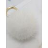 MAIA Mink Fur Keychain & Charm - Ivory