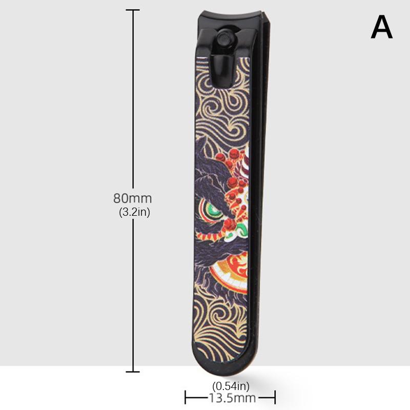 

Манікюрні кусачки Китайський стиль Танець лева Нержавіюча сталь Кусачки для нігтів на ногах Товсті Ножиці Професійний педикюр Манікюр Тример Інструмент
