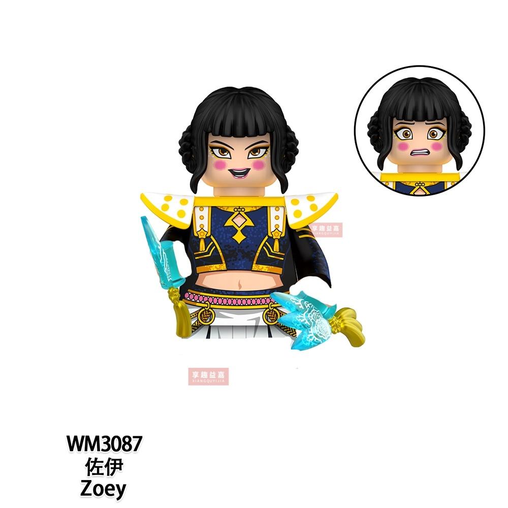 New Kpop Demon Hunters Mini Action Figure Building Blocks Toy Peripherals Desk Decoration Collection Figures Model Toy For Kid
