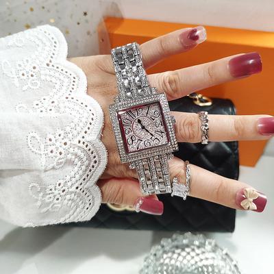 Classic Luxury Women Watches With Rhinestone Fashion Ladies Watch Brand Watch Women Square Wristwatch For Women Gift For Girlfriend