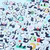 4pcs 3D Bubble Stickers Cut Panda Sakura Creative Girl'S Diy Phone Case Camera Decoration Stickers Children'S Reward Toy