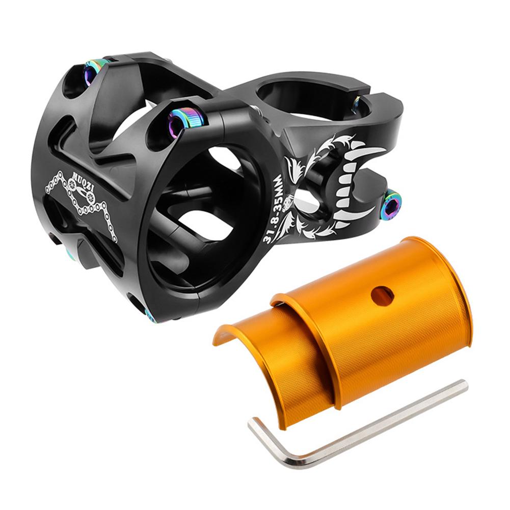 Bicycle Stem Parts Aluminum Alloy Cnc Ultra-light Hollow Stem 31.8/35mm Mountain Bike Accessories For Most Bicycles
