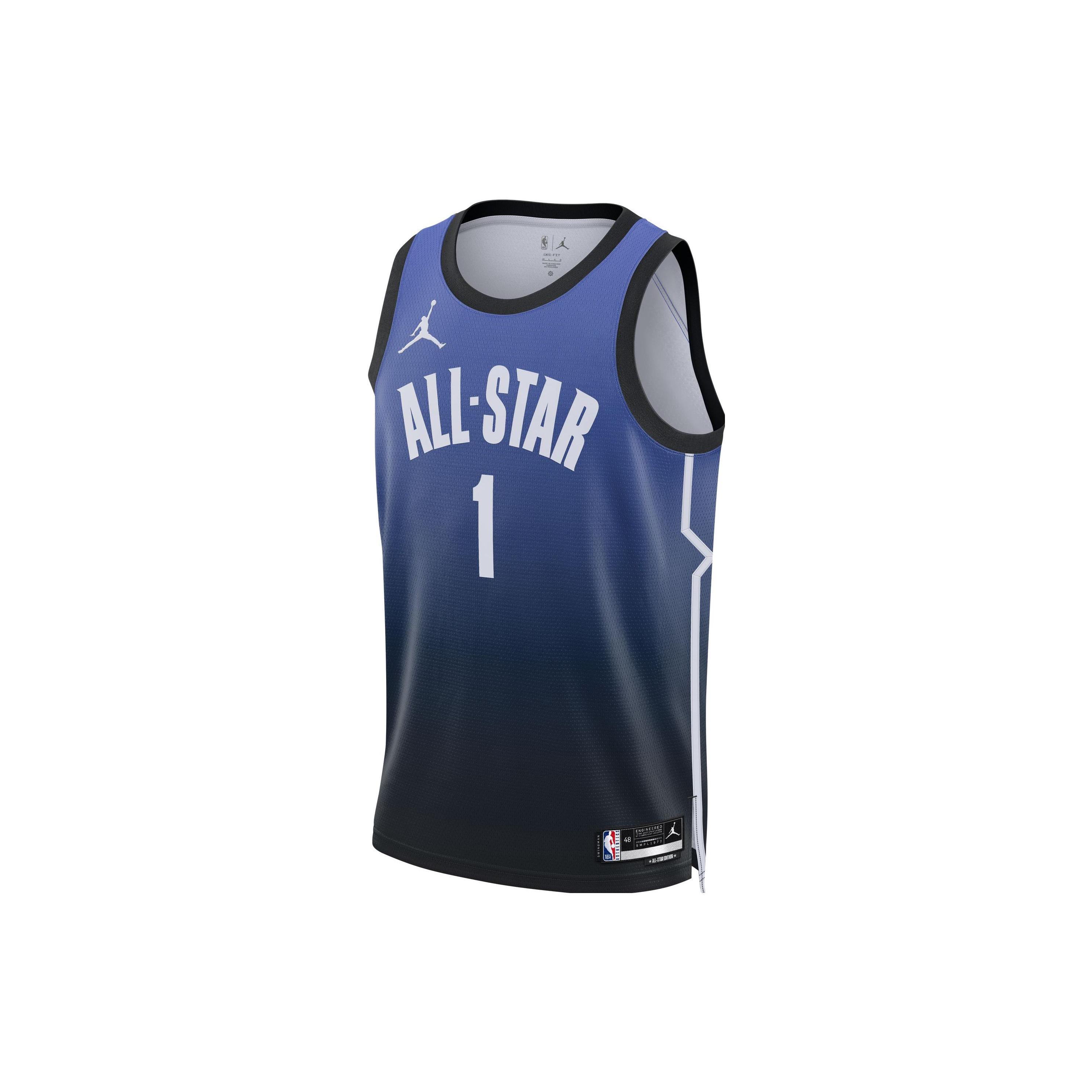

New JORDAN Nba Kyrie Irving 2023 All Star Edition Jersey DX6326-502 XXXL