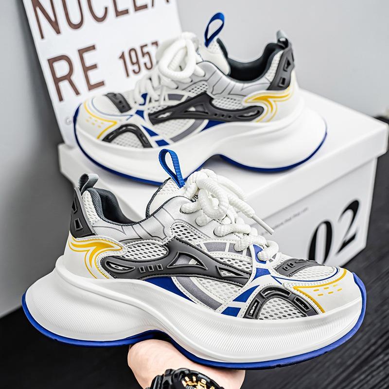 Fashion Men's Casual Sneakers Breathable Comfort Mesh Running Shoes Men's Fashion Versatile Ultra-light Shock Sneakers Zapatillas Hombre