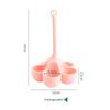 Silicone High-Temp 5-Hole Egg Cooker for Baking - Food Grade, Child-Safe