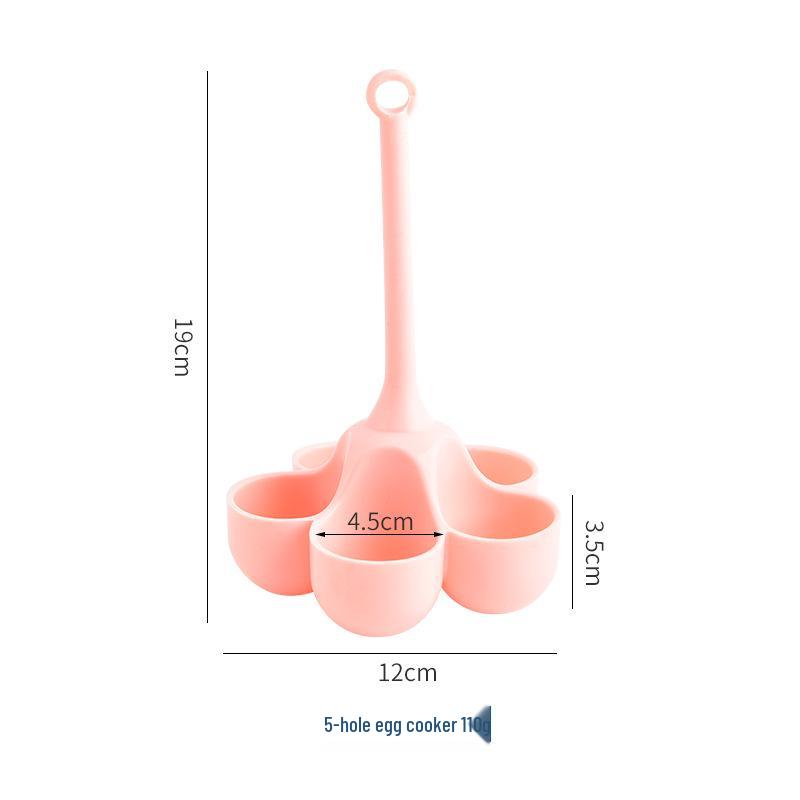 Silicone High-Temp 5-Hole Egg Cooker for Baking - Food Grade, Child-Safe