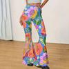 Women's High Waist Flared Yoga Pants Stretch Slim Fit Casual Long Trousers Soft Breathable Fabric Comfortable Design Suitable for Daily Wear