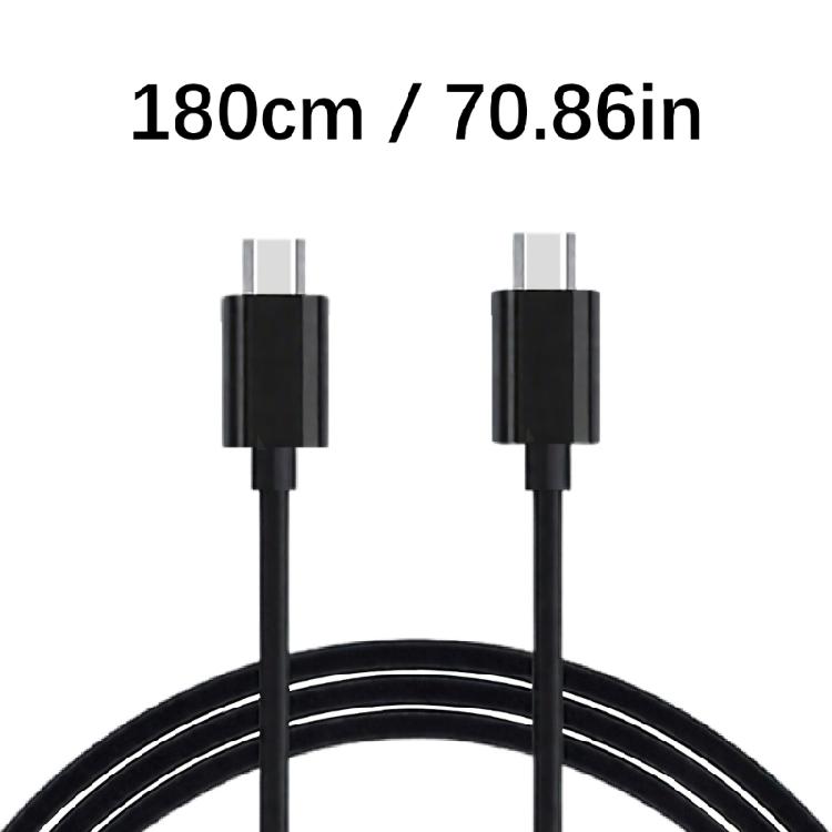 1.8m Braided Type C Fast Charge Cable Supports 100W Power Delivery Charging Cord for Gaming Consoles & Mobile Gadgets