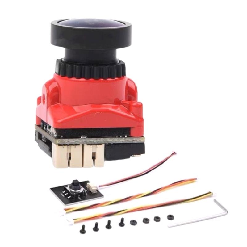 FPV Camera 2000TVL 1/1.8inch 5MP 2.1mm Lens 4:3/16:9 NTSC Support 5V-36V for Drones