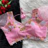 Women's Embroidery Wedding Wear Blouse Indian Bollywood Readymade Ethnic Choli