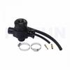25Mm Universal Black Aluminum Alloy Blow Off Valve Bov Dual Port Dump Valve Kit