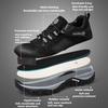 spring breathable work shoes summer mesh lightweight safety shoes steel toe work sneakers anti puncture industrial shoes for men