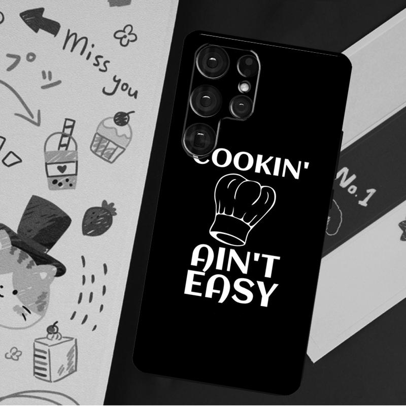 Baking Cook Chef Case For Samsung Galaxy S23 S22 Ultra S21 S20 FE S9 S10 S22 Plus Note 20 Note 10 Plus Cover