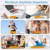 EMS Muscle Stimulator 8 Pad Abs Trainer Abdominal Muscle Toner Electronic Toning Belts Workout Fitness Device USB Rechargeable
