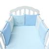 6 Pieces / Set of Crib Protection Pad Crib Fence Bumper Crib Safety Cotton Blend Baby Bedding