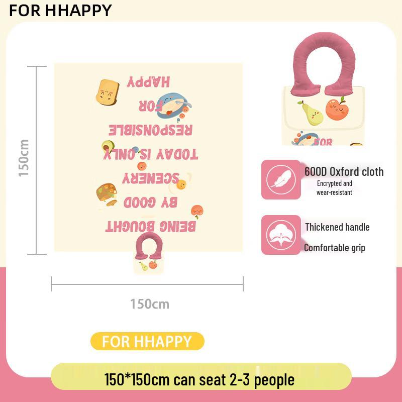 Kids Cartoon Outdoor Picnic Mat