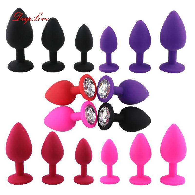 Silicone Anal Plug Novice Anal Expansion Training Prostate Massage Sex Toys Unisex Adult Supplies