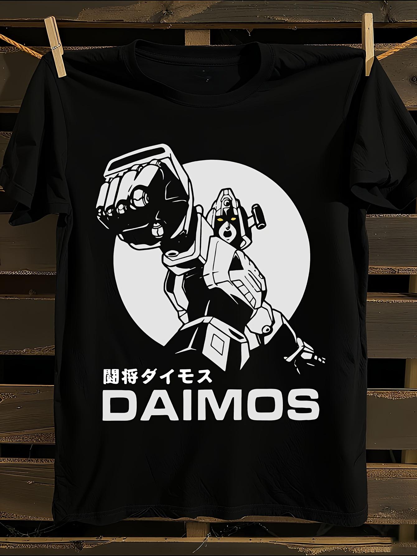 Tosho Daimos Anime Tshirt Anime Japanese Robot Manga Tshirt M