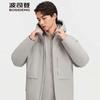 B250244233 Simple Commuter Round Neck Down Jacket