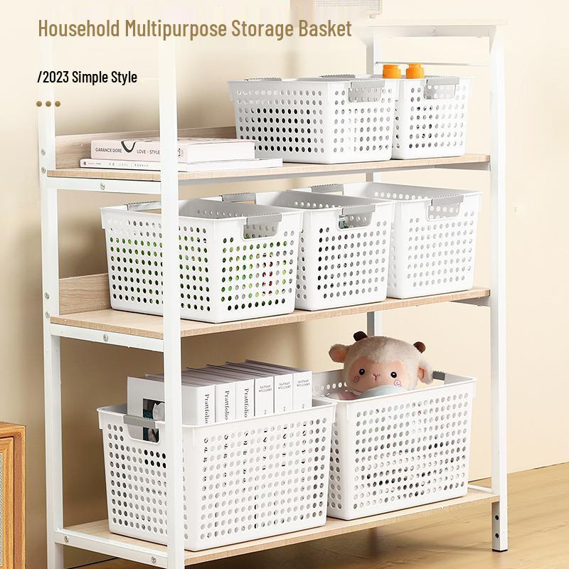 T Husholdnings Multifunksjonell Oppbevaringskurv: Snacks, Leker, Bøker og Diverse Organizer