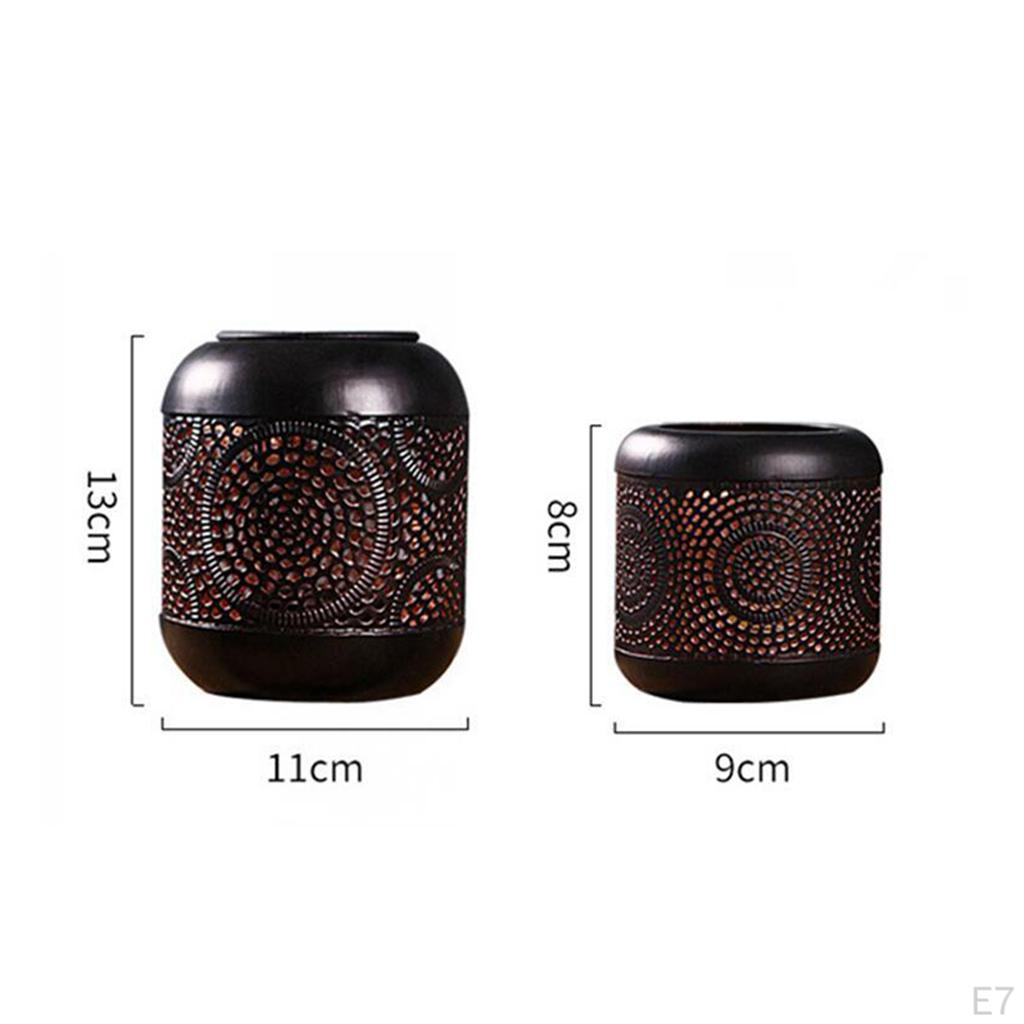 Candle Holder,Vintage Creative Hollow Tea Light Holder Candlesticks for Votive Party