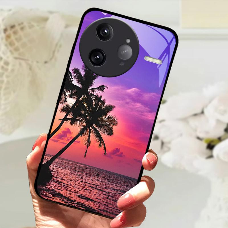 For Xiaomi POCO F7 Ultra 24122RKC7G Tempered Glass Phone Case Cover For POCO F 7 Ultra Cases Full Camera Protective Shell Coque