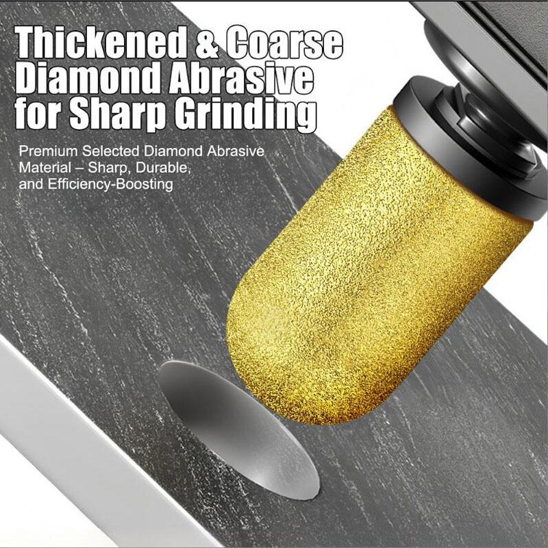 Diamond Grinding Head Burr Drill Bit Rotary Tool Grinding Bit For Engraving Polishing Stone Carving Metal Milling Tools