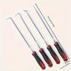 4pcs Oil seal hook set tire repair and maintenance tool O-ring puller screwdriver disassembly set