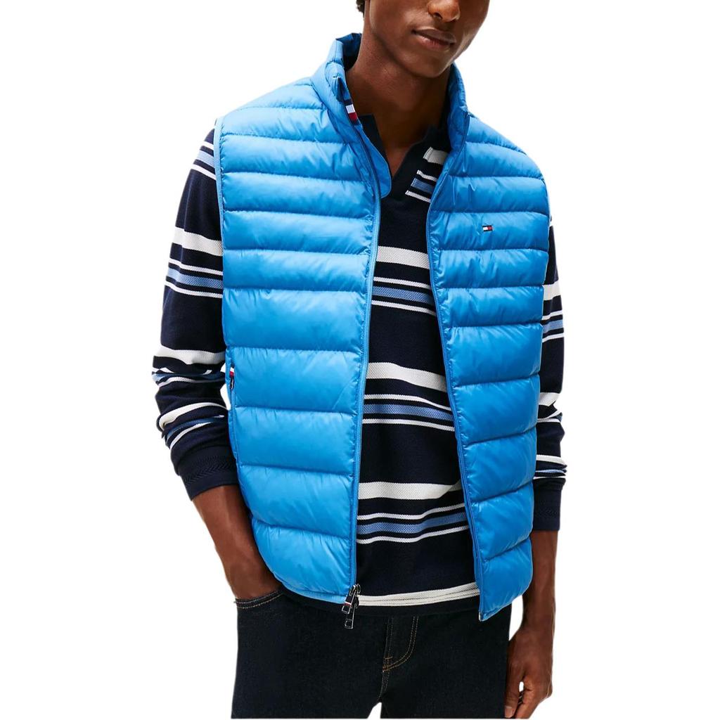 Tommy Hilfiger Comfortable Versatile Fashion Zipper Down Vest Men vests XM05671-C2Q