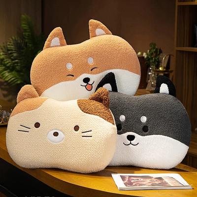 Fat Shiba Inu Dog Cat Duck Husky Plush Toys Stuffed Soft Cute Animal Cartoon Pillow Dolls Gift for Kids Baby Children