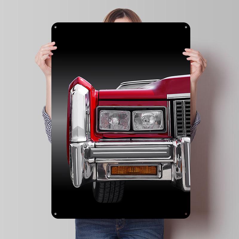 

1976 Eldorado Convertible Poster Customized Vintage Metal Signs Wall Art Retro Tin Plaque for Garage Man Cave Bathroom Decor 7.9x11.8In(20x30cm)