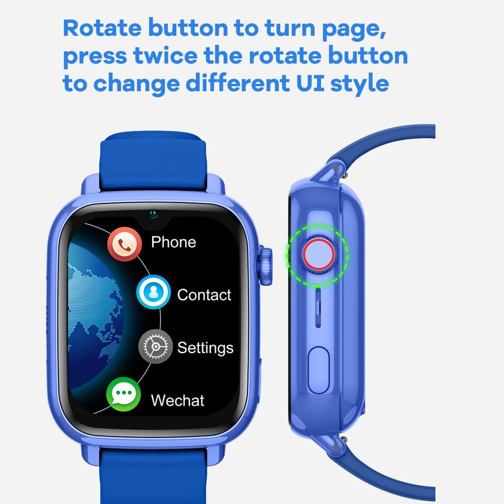 2025 NEW 4G Smart Watch Kids GPS WIFI Video Call SOS APP Download Child Smartwatch Camera Monitor Tracker Location Phone Watch