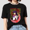 Anime Sailor Moon 18 Different Patterns Summer Printed Casual Black Short Sleeves Cotton Tops O Neck Women T Shirts