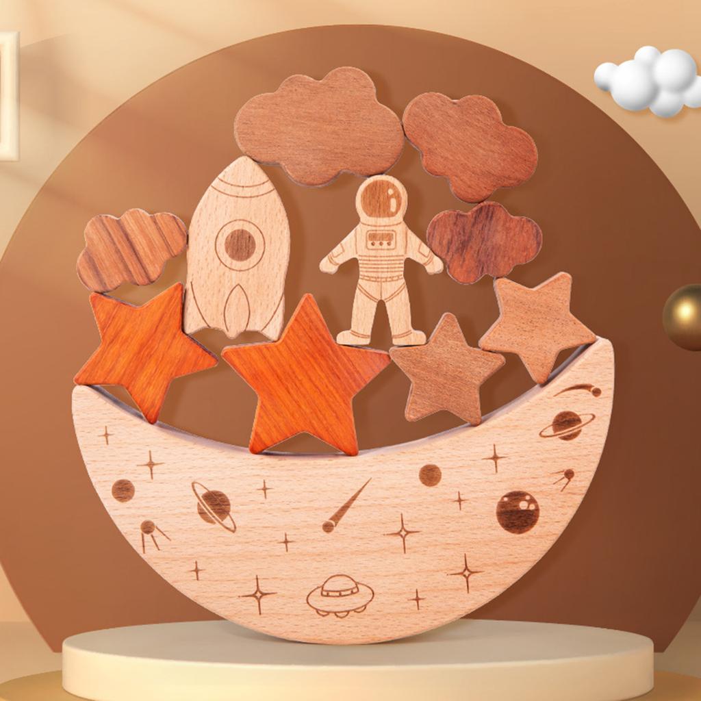 Happy Stacking Dinosaurs,Wooden Stacking Toy For Toddlers, Colorful Dinosaur Balancing Activity Toy, Improves Fine Motor Skills And Dexterity