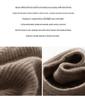 Women's Cashmere Knit Bucket Hat - Thick Autumn & Winter Wool Beret Wrap Cap