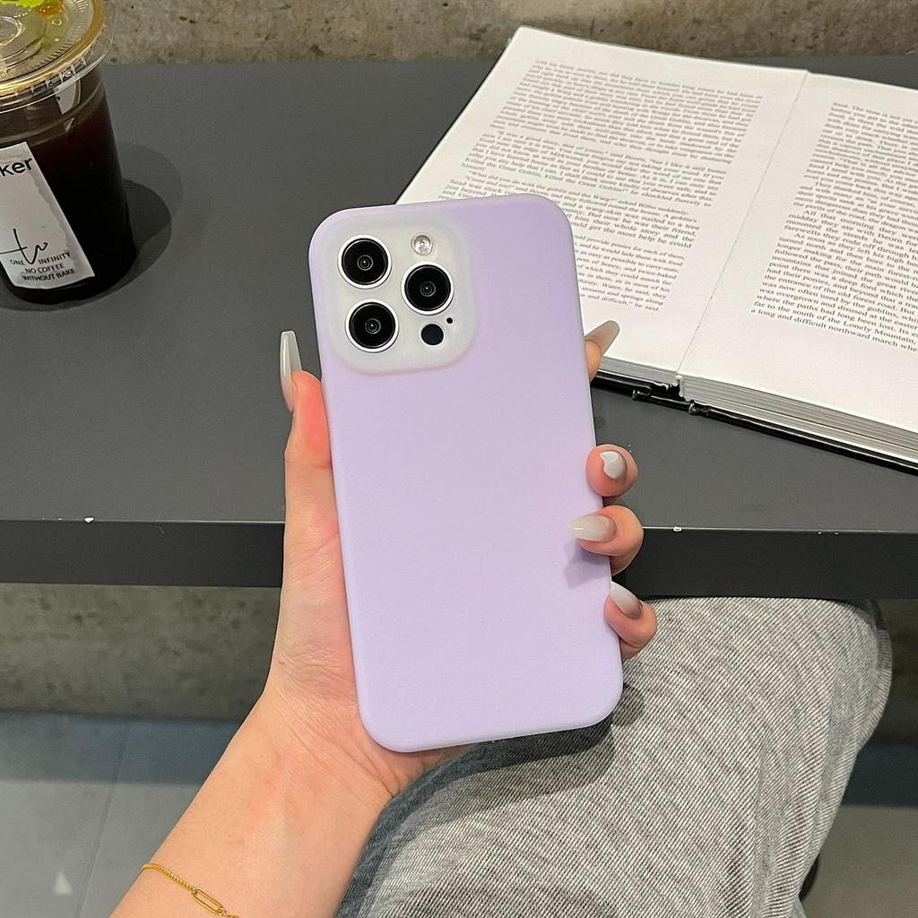 Applicable To Apple 16 Mobile Phone Case Dopamine Jelly IPhone 15 Liquid Silicone 14 Lens Anti Fall Protection Case 13