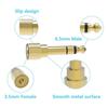 Sennheiser 1/4-inch Adapter - 549346 Genuine Universal 6.35mm Adapter Jack - 3.5mm (1/8-inch) - (1/4-inch)...